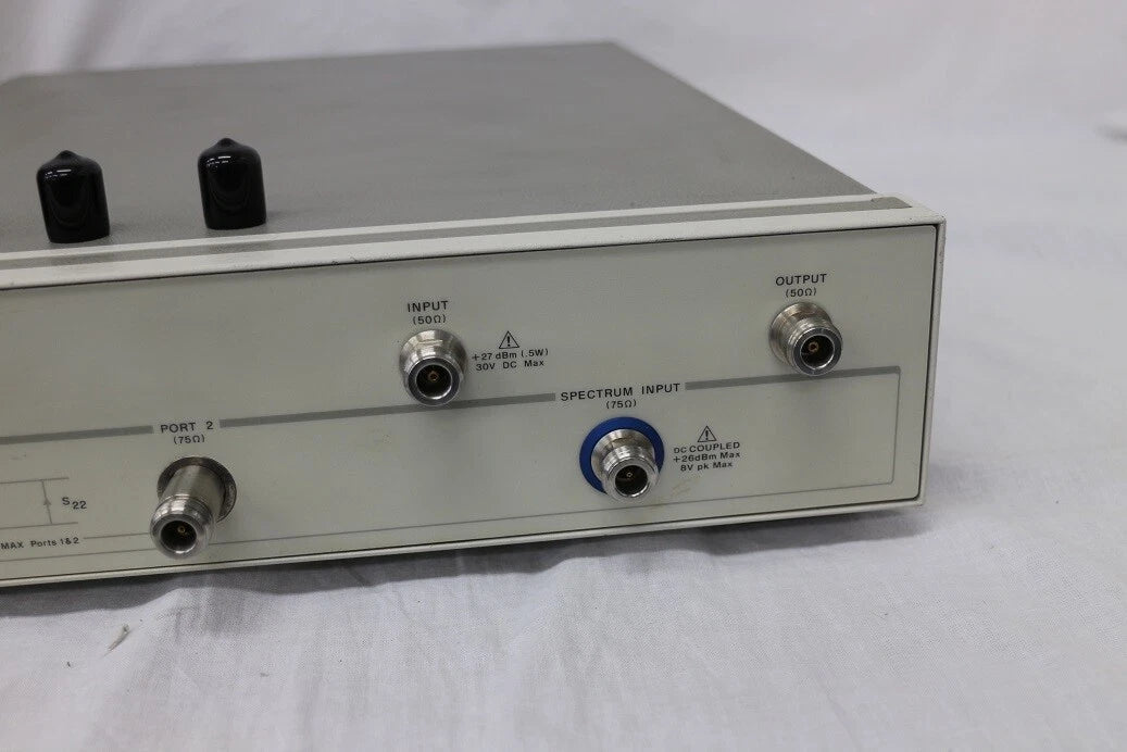 HP 35689B 75ohms S-Parameter Set