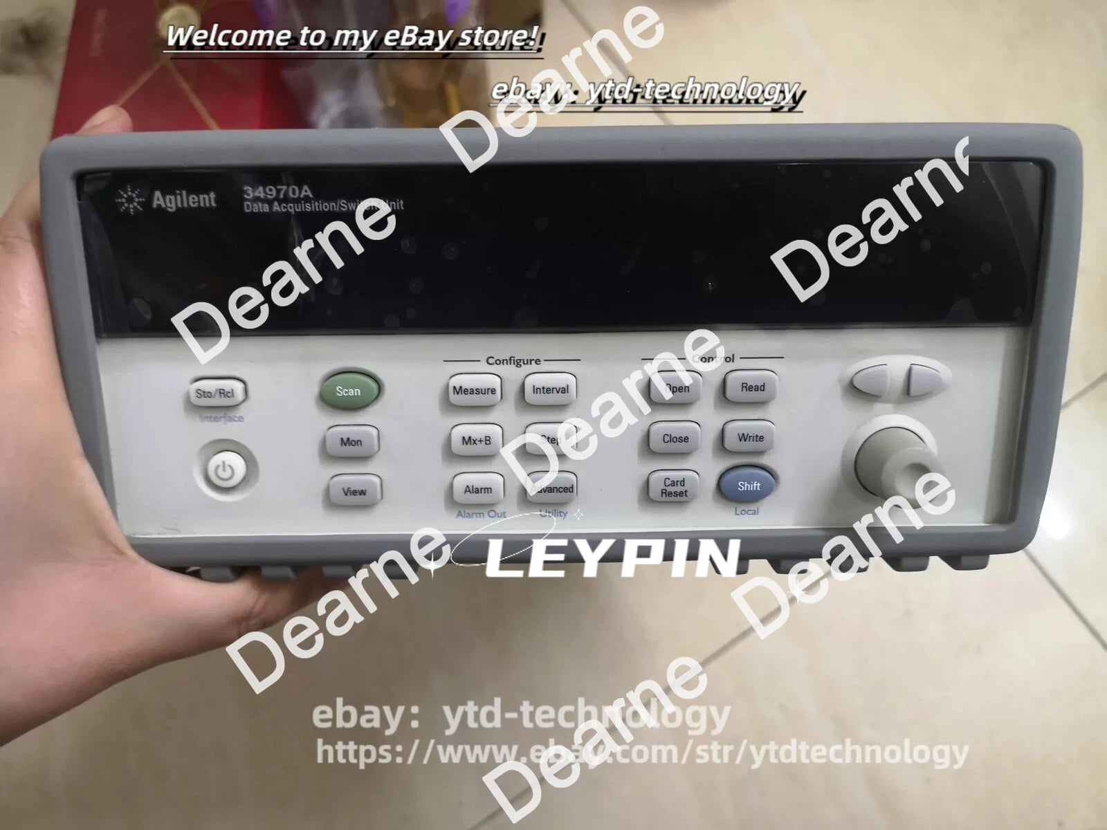 Agilent Keysight 34970A Data Acquisition Switch Unit - 1 PCS