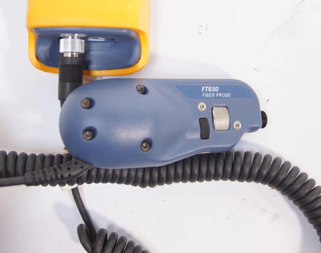 Fluke FT630 Video Fiber Inspector Pro Microscope w/ FT650 Fiber Probe