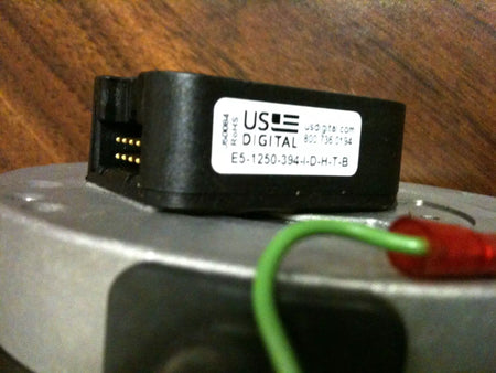 Sanyo Denki 103M89332-2540 Syn Stepper Motor with US Digital E5-1250-394-I-D-H-T