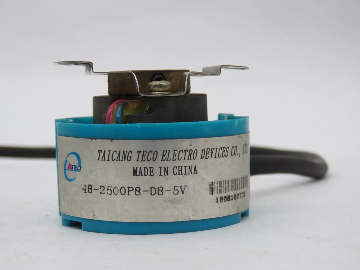 TAICANG TECO 48-2500P8-D8-5V Servo Motor Encoder