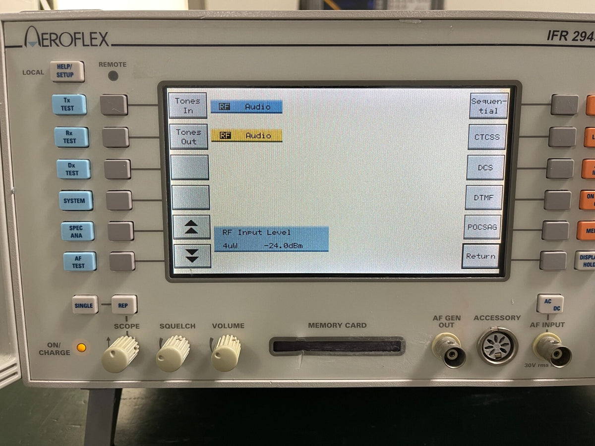 IFR Aeroflex Marconi 2945B Communication Service Monitor _509/750