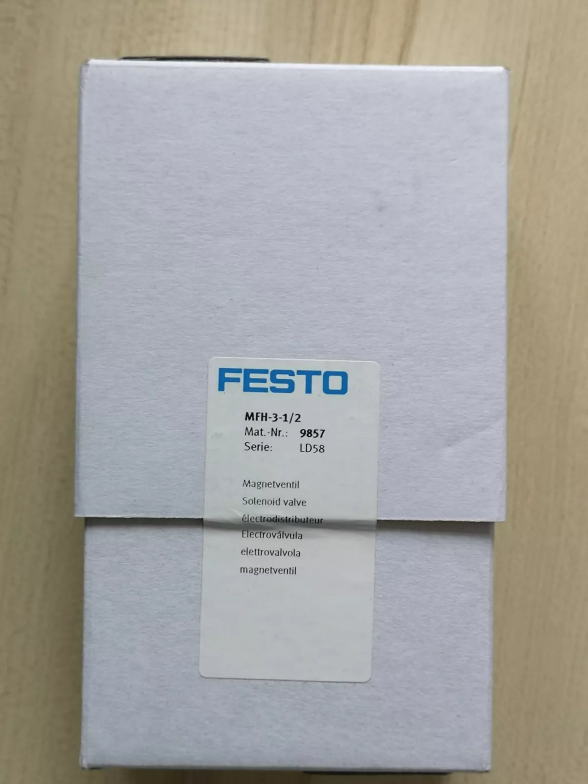 1PC New Festo MFH-3-1/2 9857 Solenoid Valve