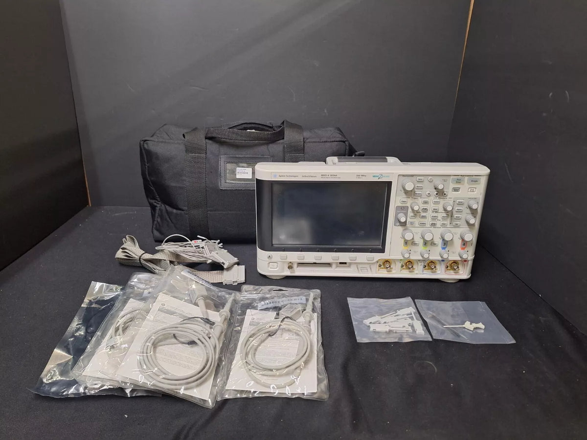 Agilent MSOX3034A 350MHz 4+16CH 4GSa/s Mixed Signal Oscilloscope (0132)