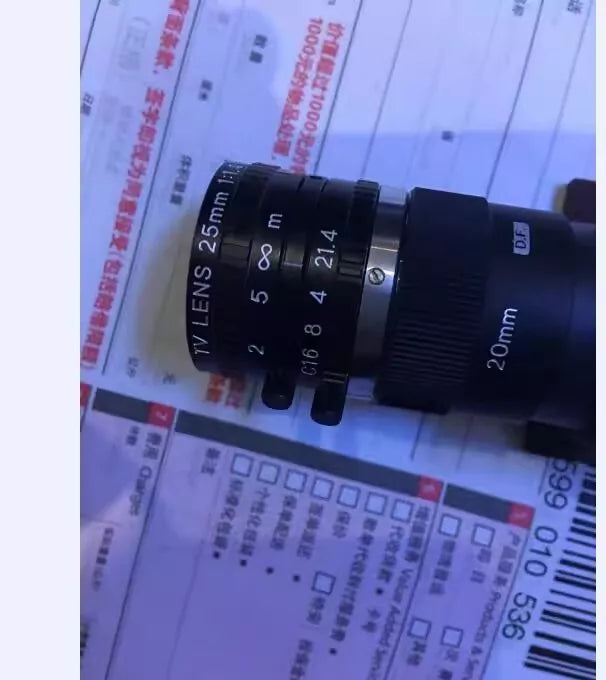 KEYENCE TV Lens 25mm 1:1.4 Compatible with Industrial Cameras