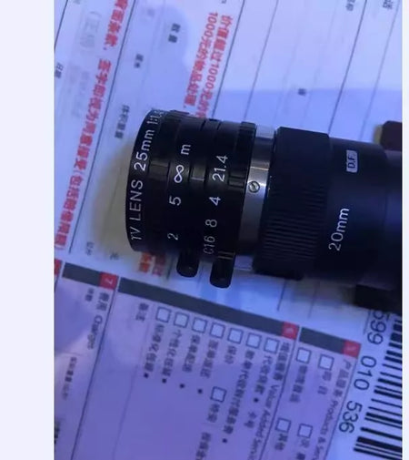 KEYENCE TV Lens 25mm 1:1.4 Compatible with Industrial Cameras