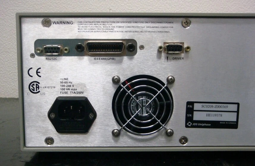 JDSU FITEL SC0208-Z000369 2X8 Fiber Optics Switch New