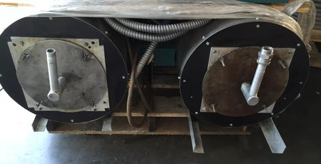 Mellen TT13-6 x 36M Annealing Tube Furnace with Mellen 2-Zone Temp Controller