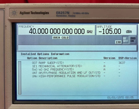 Agilent/Keysight E8257N (E8257D) PSG Sweep Generator SG51500197