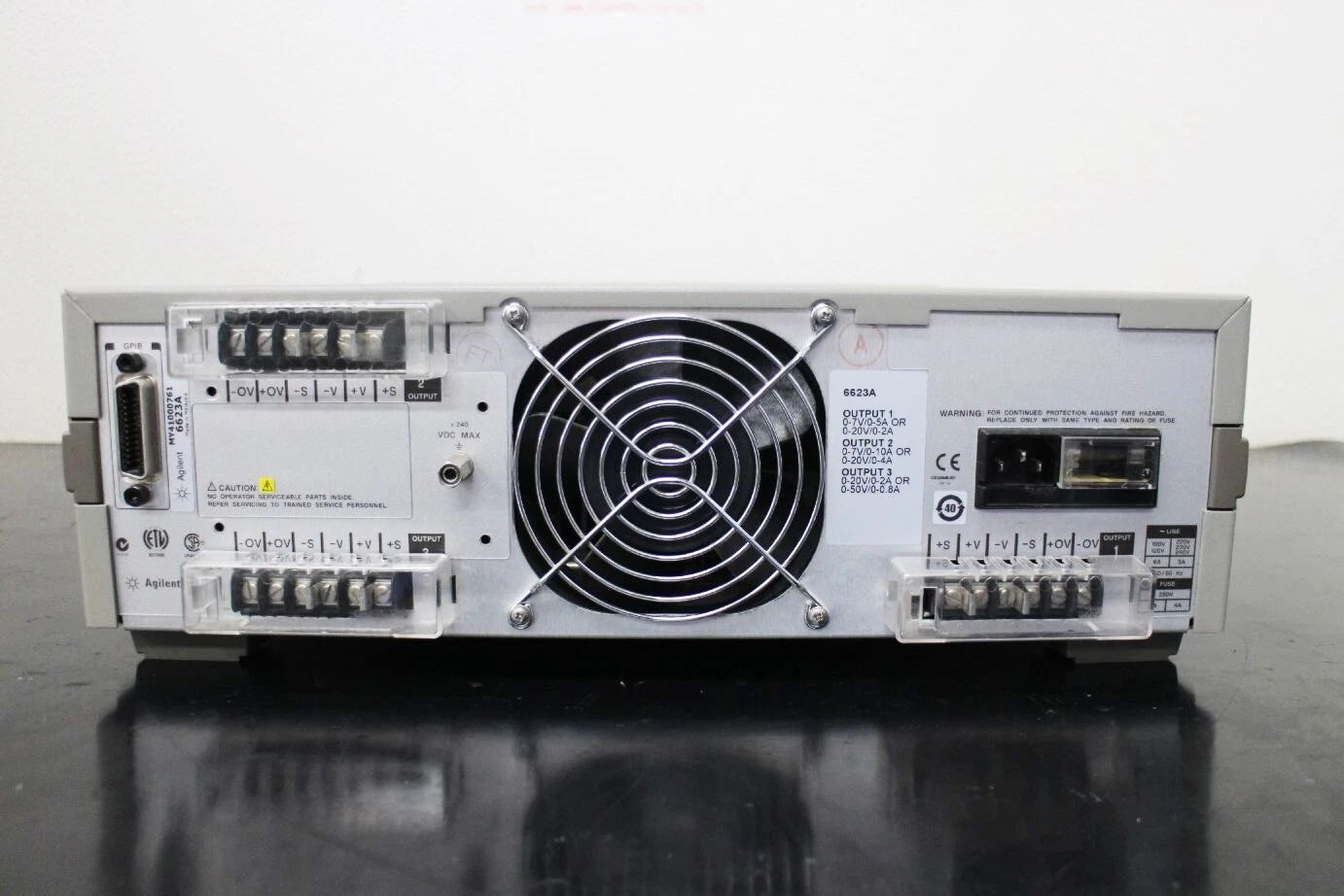 Agilent 6623A 3ch 50V 5A 80W System Power Supply
