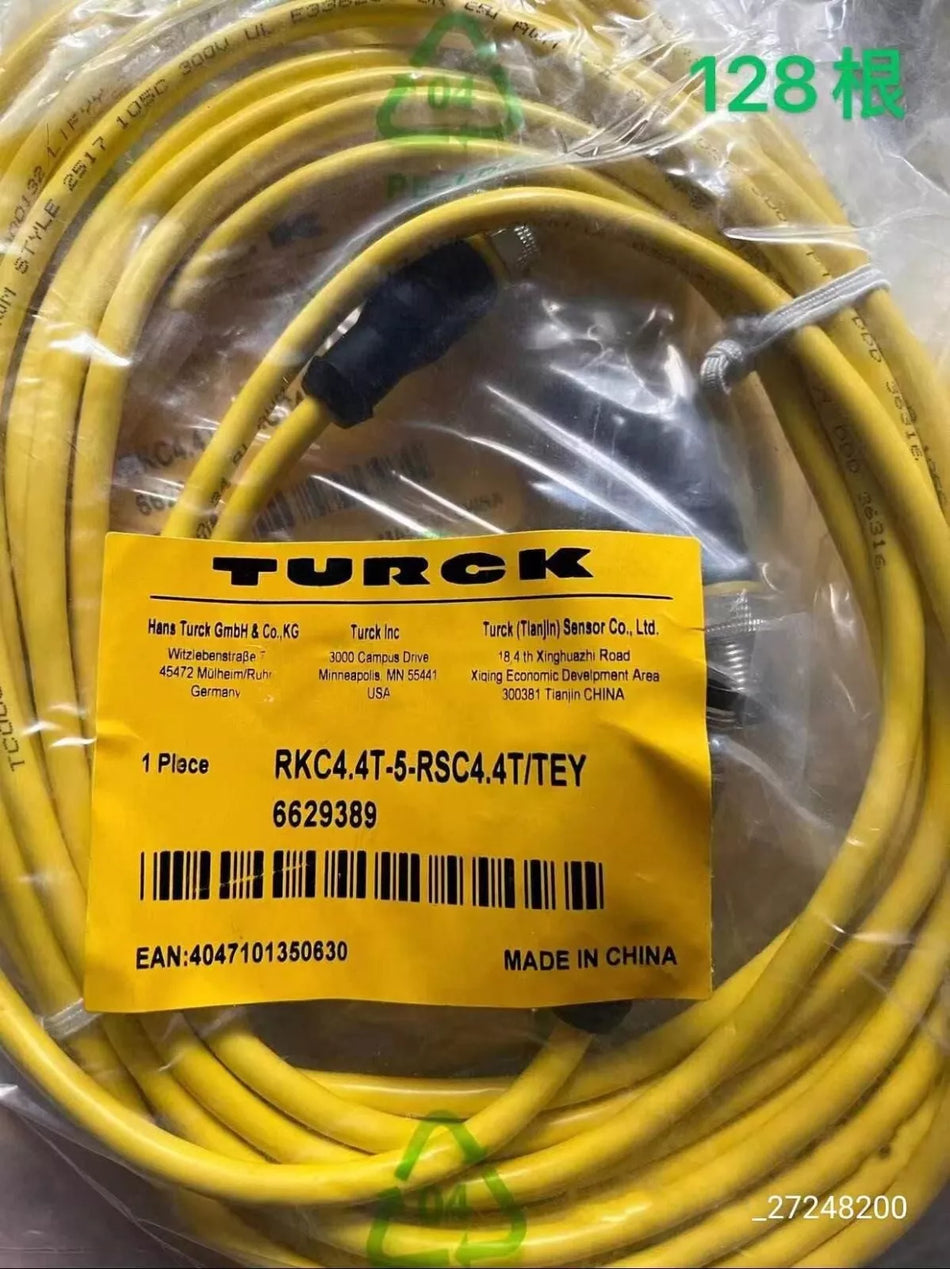 1PC NEW TURCK RKC4.4T-5-RSC4.4T/TEY 6629389 #N3865 YF