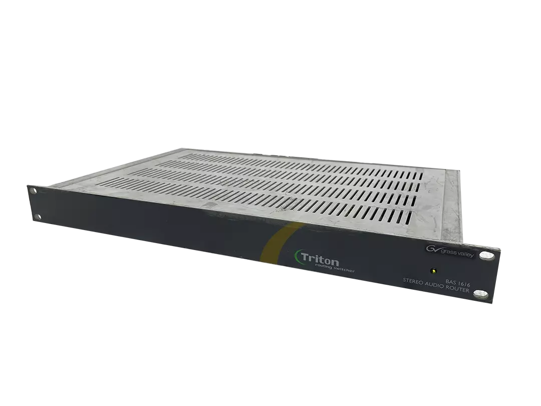 GRASS VALLEY BAS-1616 Stereo Audio Router 16x16 Triton Routing Switcher