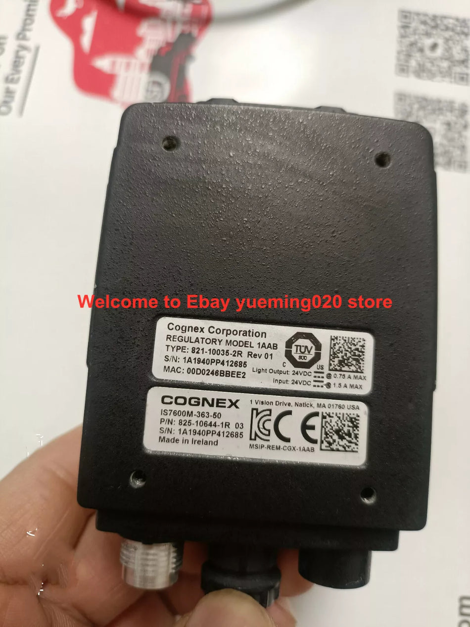 Cognex IS7600M-363-50 825-10644-1R ,Used