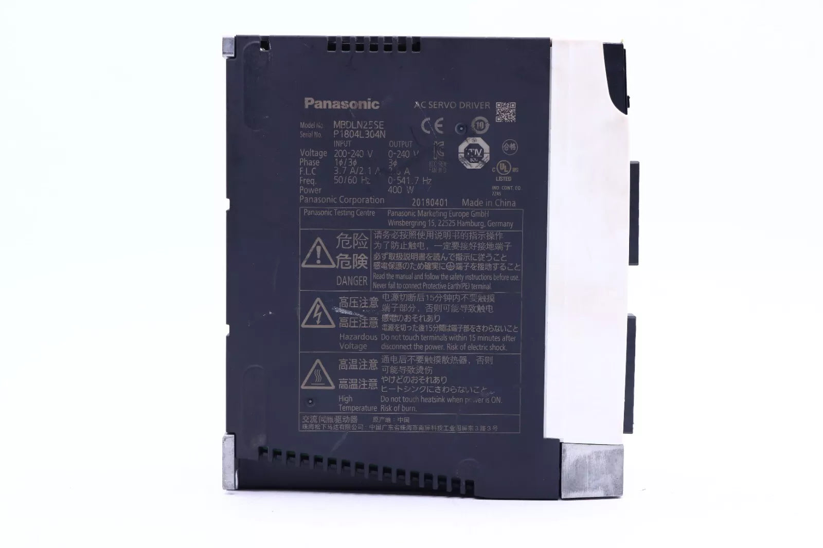 Used MBDLN25SE AC Servo Driver MINAS A6S Series