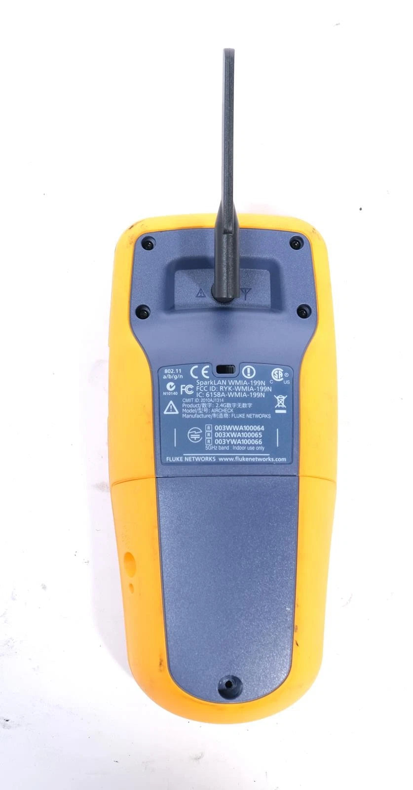 Fluke Networks AirCheck 802.11 a/b/g/n Handheld Wi-Fi Wireless Network Tester