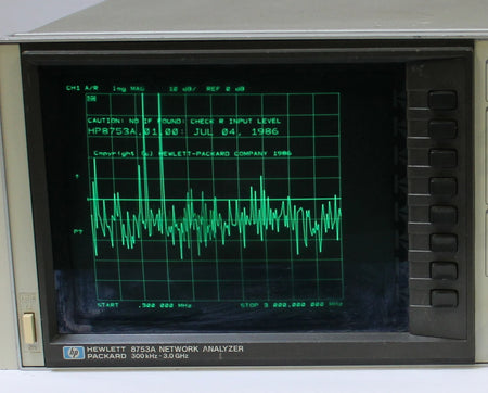 HP / Agilent 8753A Network Analyzer 300 KHz - 3.0 GHz