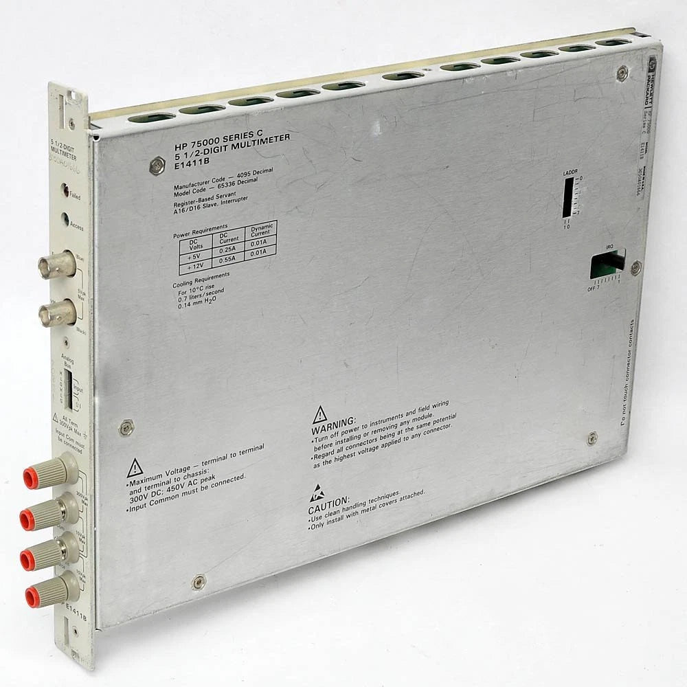 HP Agilent Keysight E1411B VXI Digit DMM Module