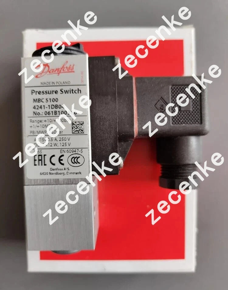 Danfoss 061B100366 Pressure Switch MBC 5100 IP65 1/4 Brand New