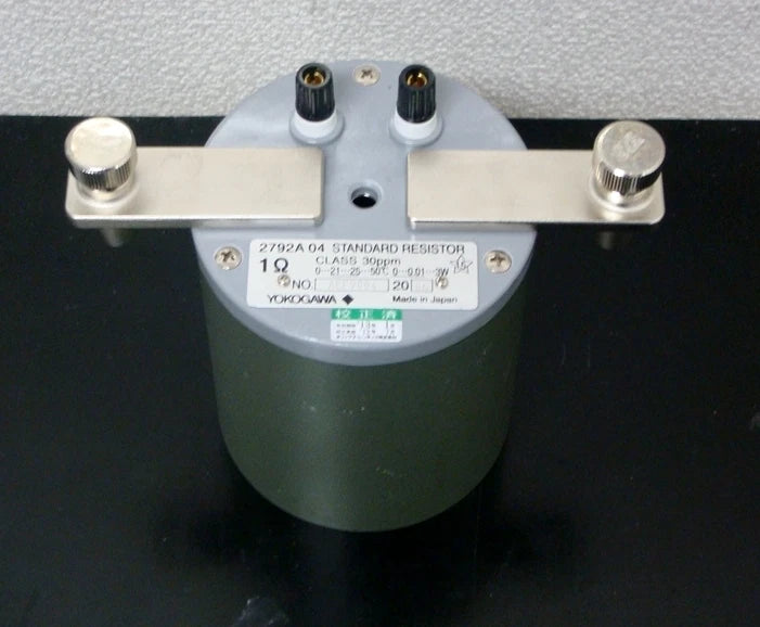 YOKOGAWA 2792A-04 standard resister 1ohm 30ppm