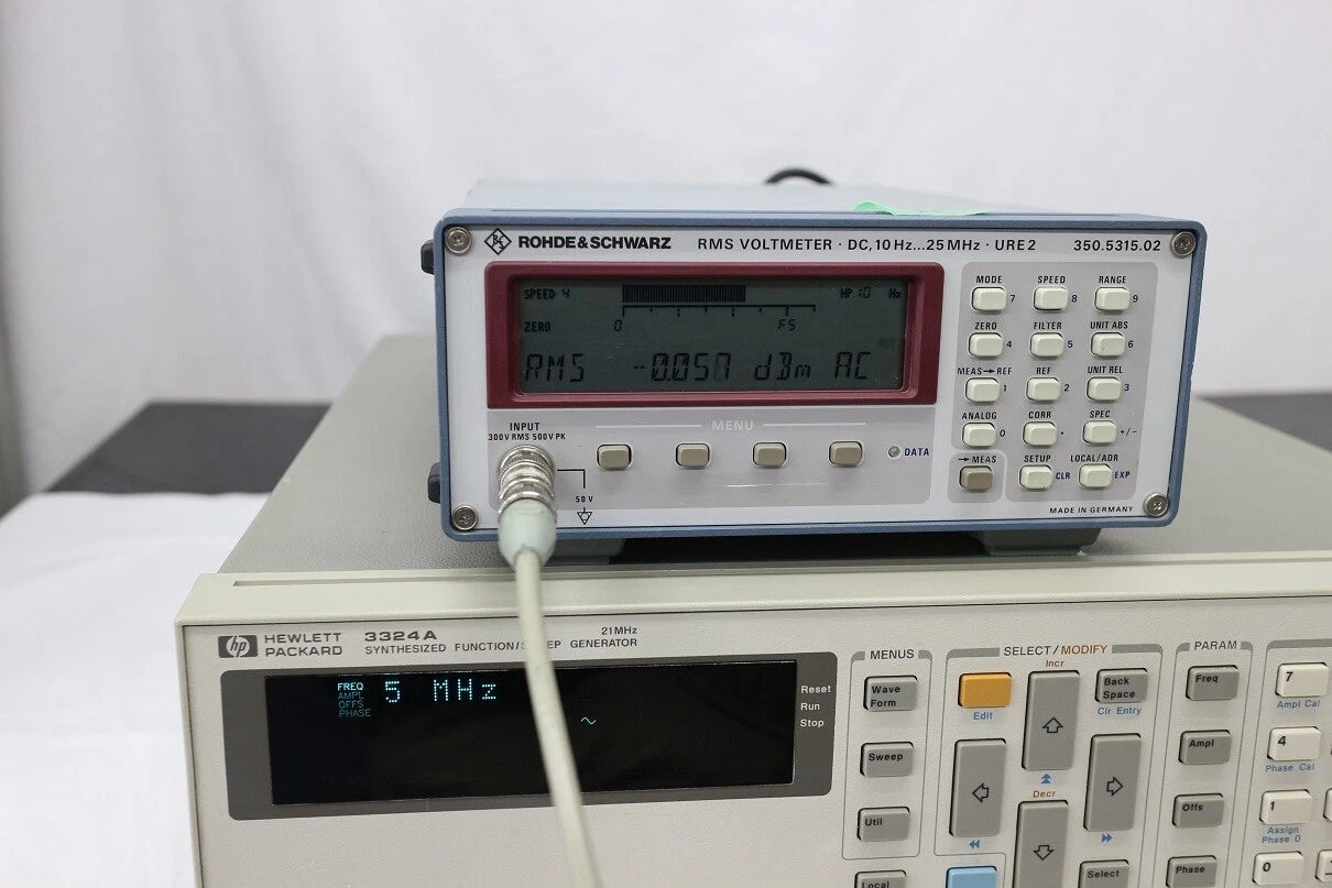 HP 3324A 21MHz Synthesized Function Sweep Generator