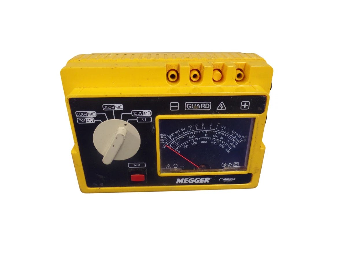 Biddle Megger 212159 Hand Cranked Megohmmeter Insulation - Free Shipping