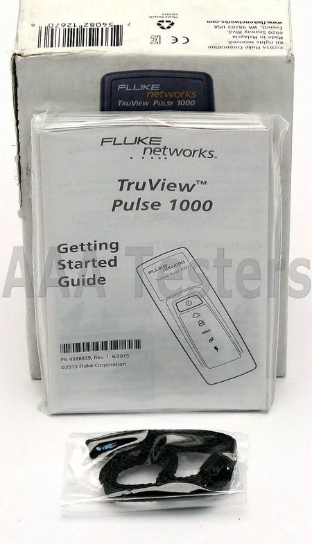 Fluke Networks TruView Pulse 1000 PoE Network Service Monitor - XG eqpt
