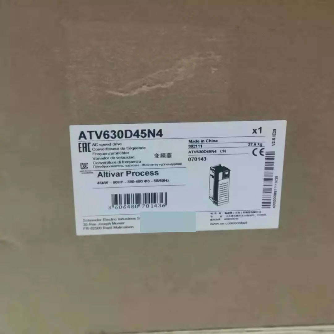Schneider ATV630D45N4 Variable Frequency Drive (VFD) - New in Box