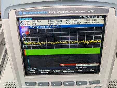 🔥Rohde & Schwarz R S Fsh20 K17 Handheld Spectrum Analyzer /Meter+Sensor !Cal'd!