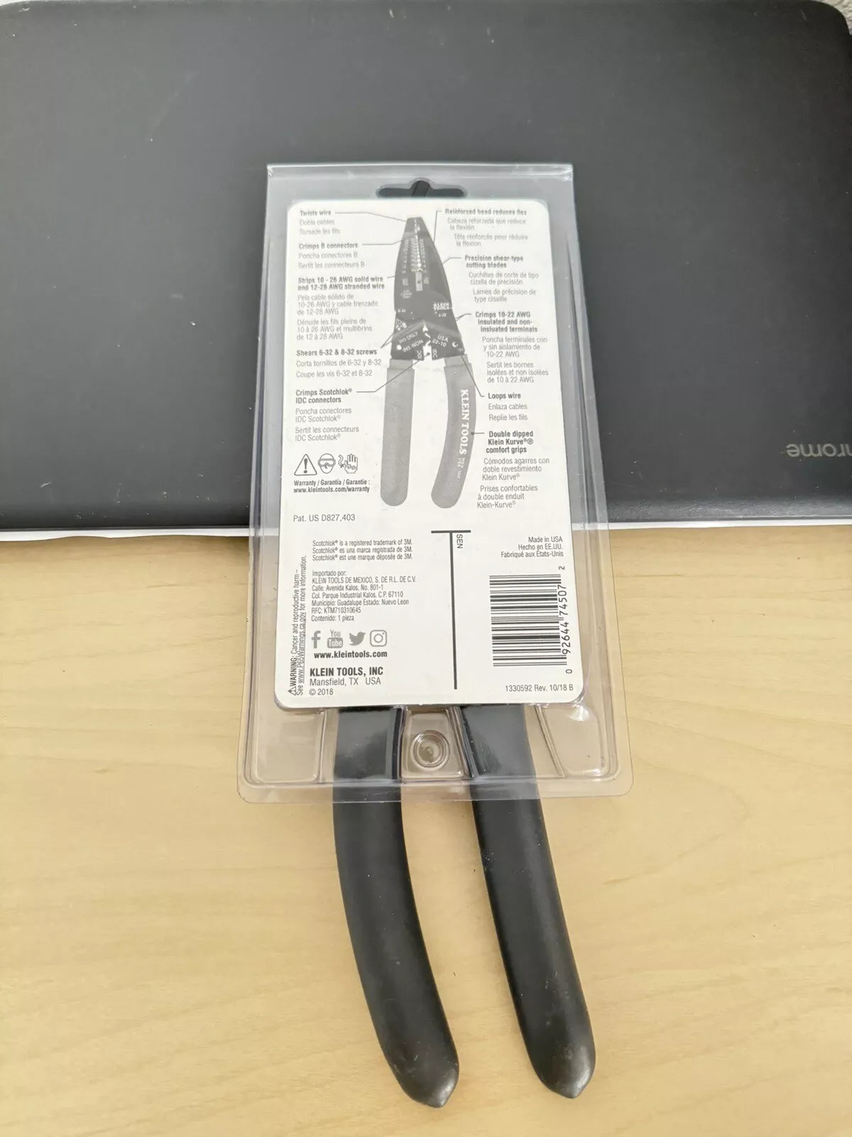 Klein Tools 1019 Wire Stripper, Crimper, and Cutter Multi-Tool