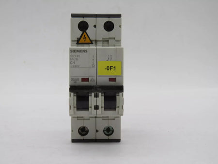 SIEMENS 5SY4501-7 Circuit Breaker Miniature 1 Amp 1+N-Pole 230 VAC 10 kA