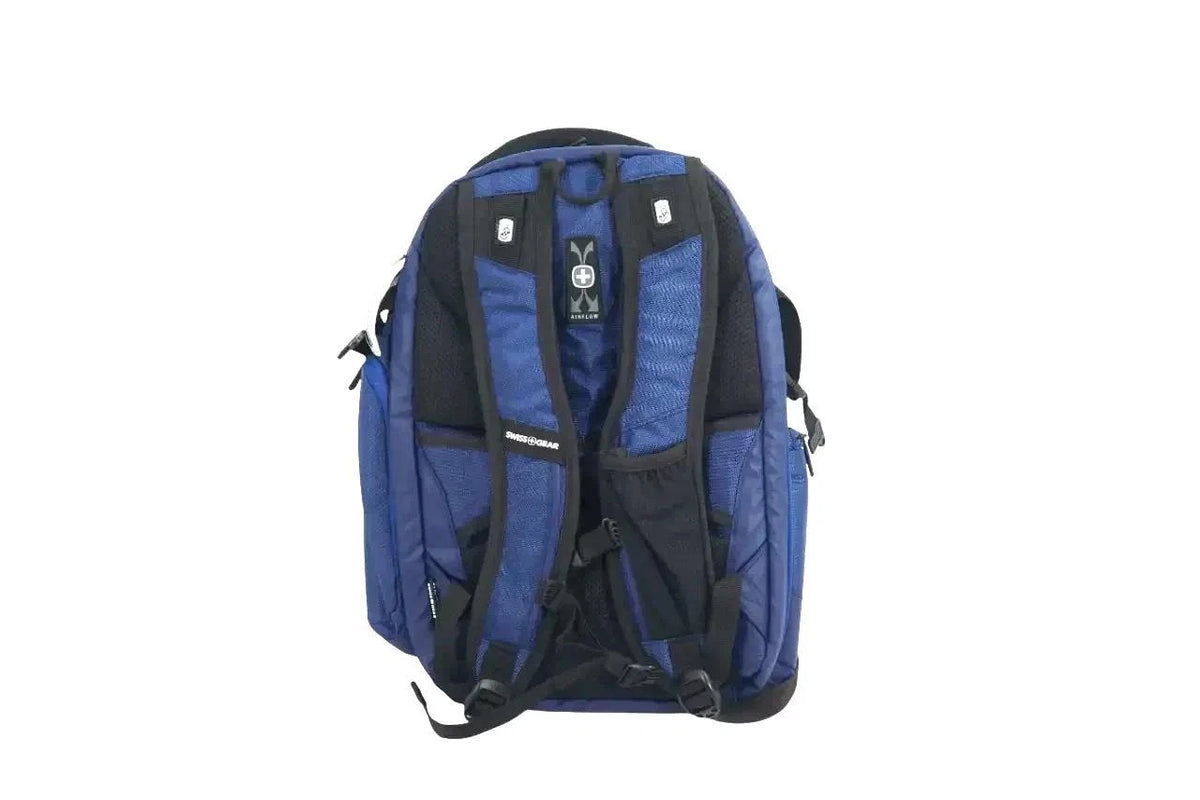 SWISSGEAR 5358 USB Scan Smart Laptop Backpack Blue - Free shipping