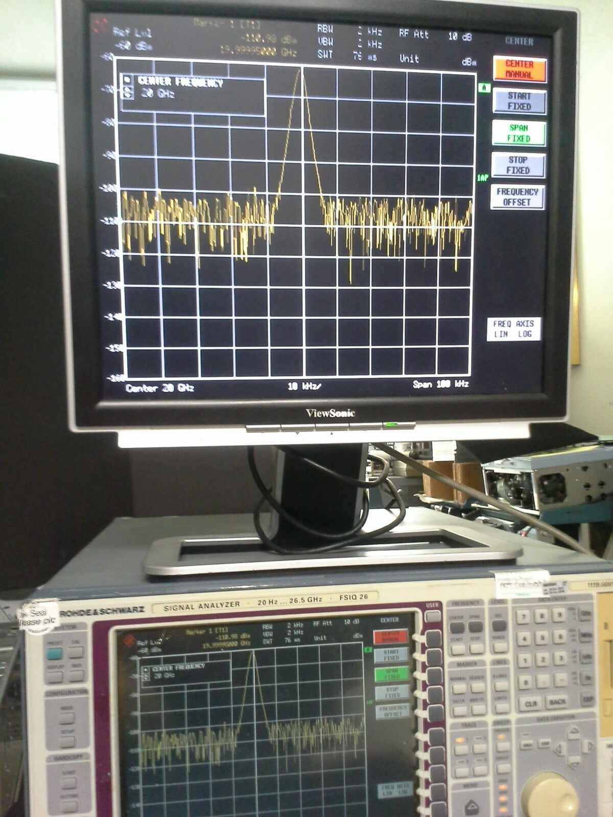FSIQ 26 Signal Spectrum Analyzer by Rohde & Schwarz