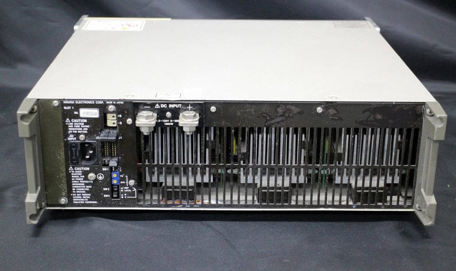KIKUSUI PLZ1003W 150V 200A 1000W Elecronic Load