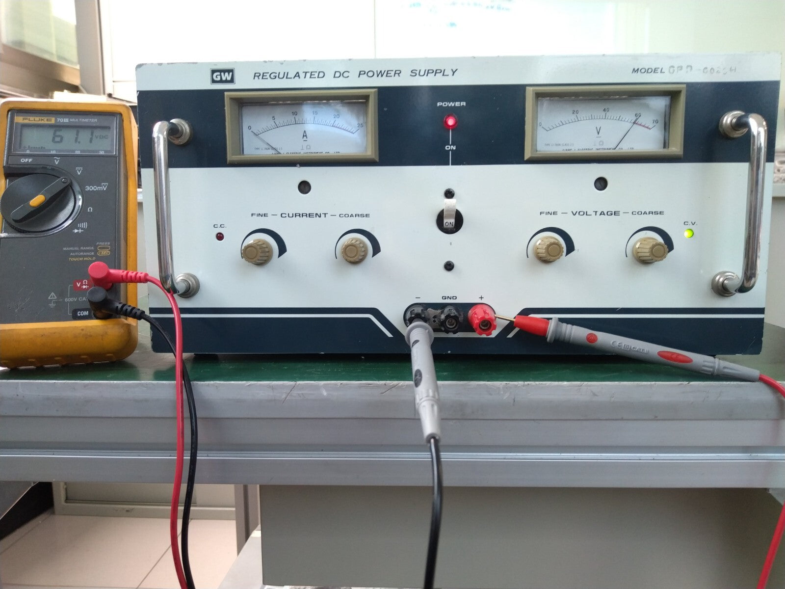 GW Regulated DC Power supply GPR-6020H 60V/20A , 1200W _3041192
