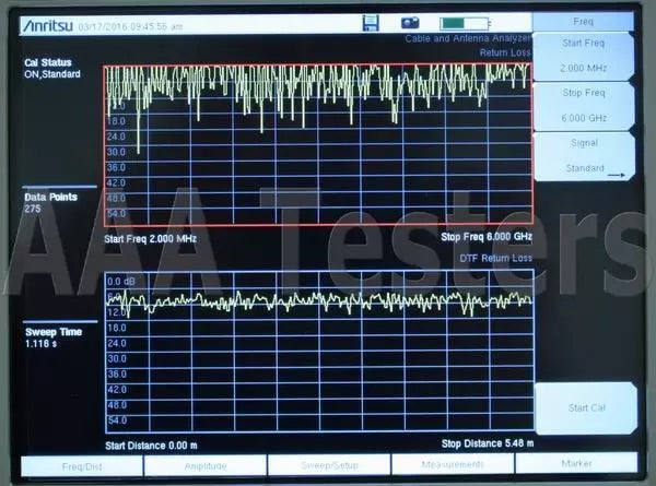 Anritsu Site Master S362E 6GHz Spectrum & Cable Antenna Analyzer w 10/21/29 S362