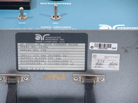 Associated Research AC HYPOT JR 4030A