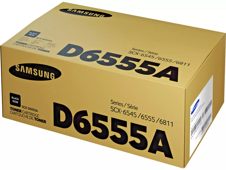 Samsung D6555A Black Toner Cartridge - Reliable Printing Results