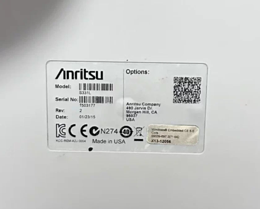1pcs Anritsu cable & antenna analyzer S331L sitemaster 4Ghz