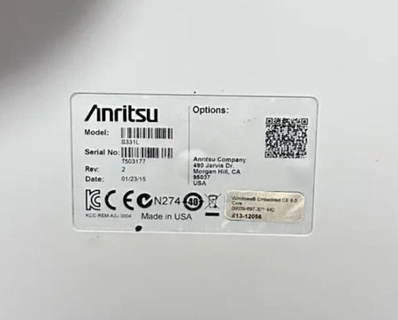 1pcs Anritsu cable & antenna analyzer S331L sitemaster 4Ghz