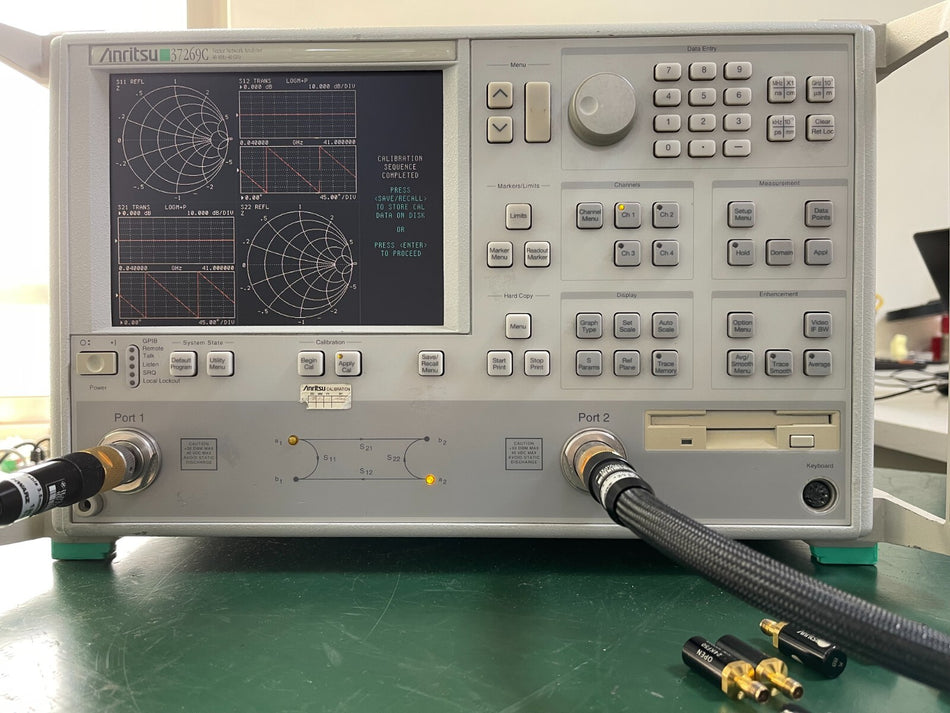 Anritsu 37269C 40MHz to 40GHz Vector Network Analyzer w/ Opt.2A - XG eqpt
