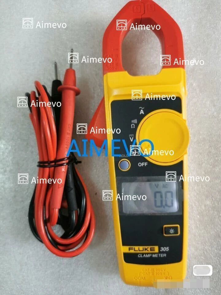 Fluke 305 Digital Clamp Meter for Current and Voltage Measurement
