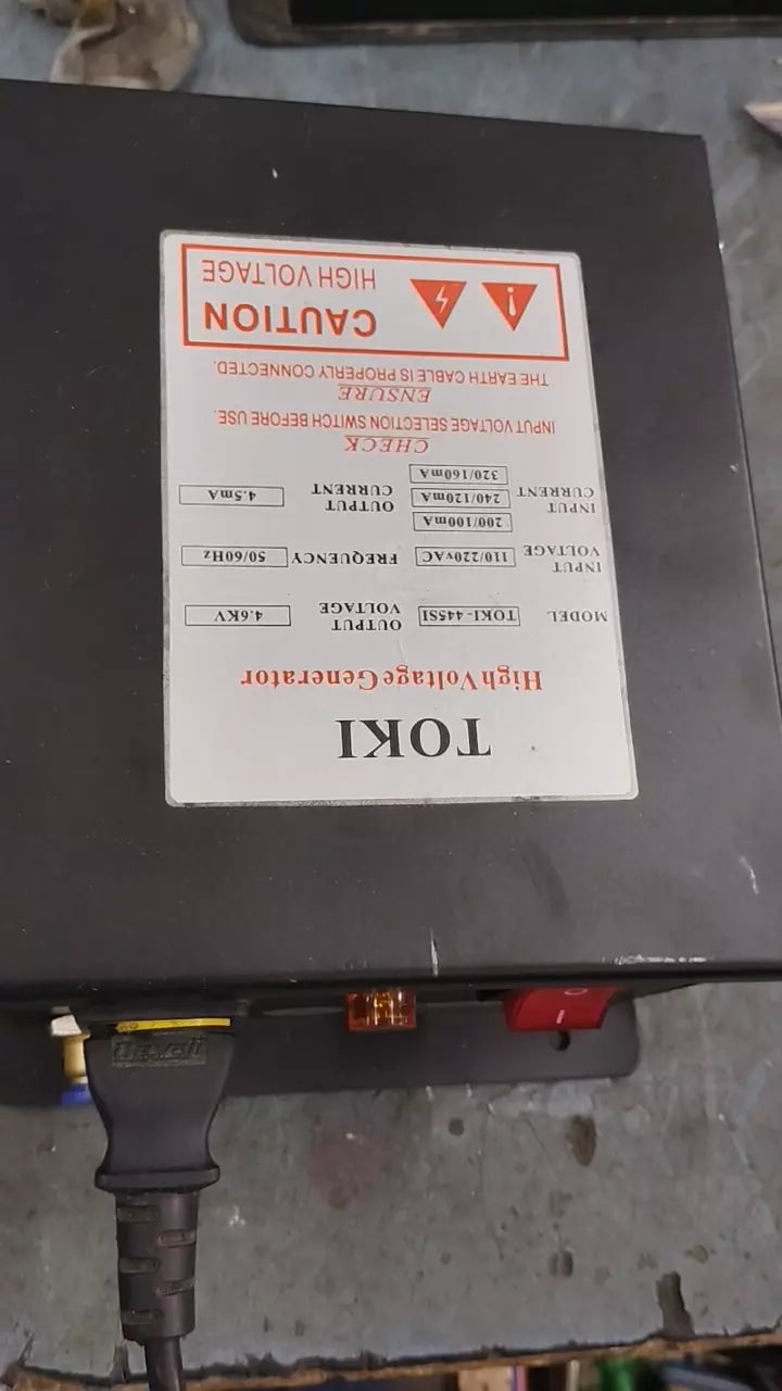 Toki 445SI High Voltage Generator 4.6KV 110/220VAC
