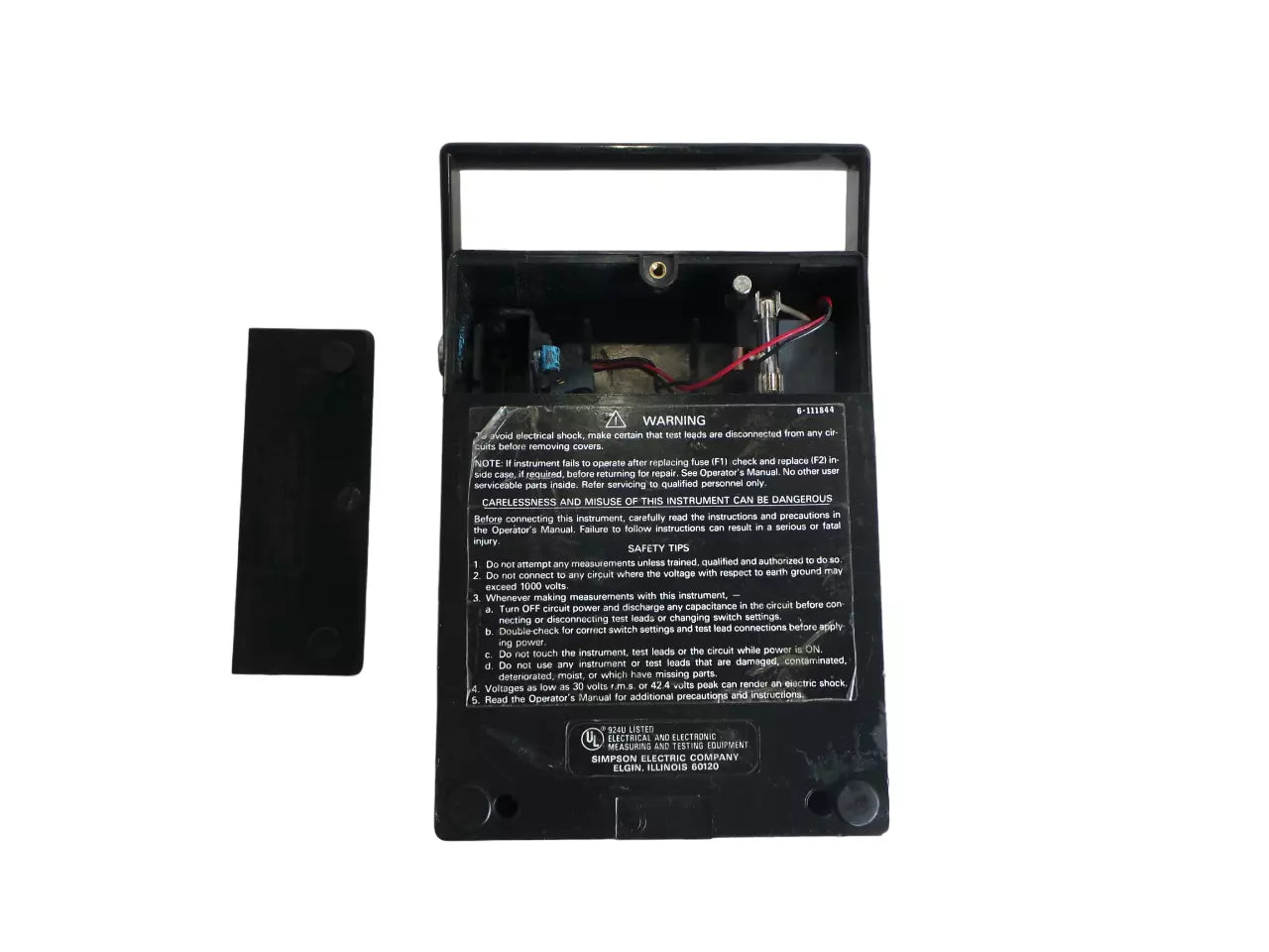 Simpson 260 Series 6XLM Multimeter with Advanced Features