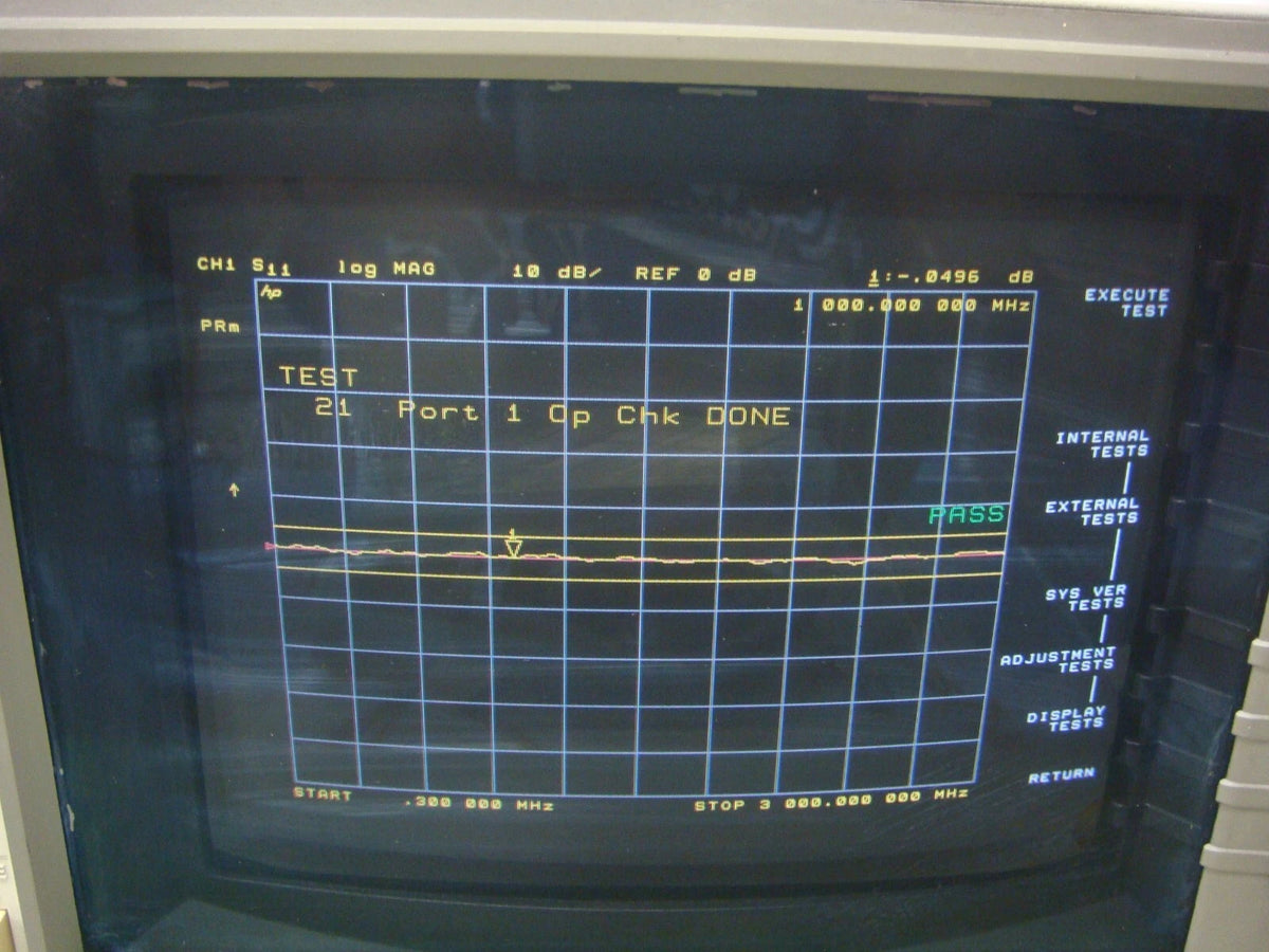 HP 8753D /010 3GHz S-parameter Test Set for FDD Failure