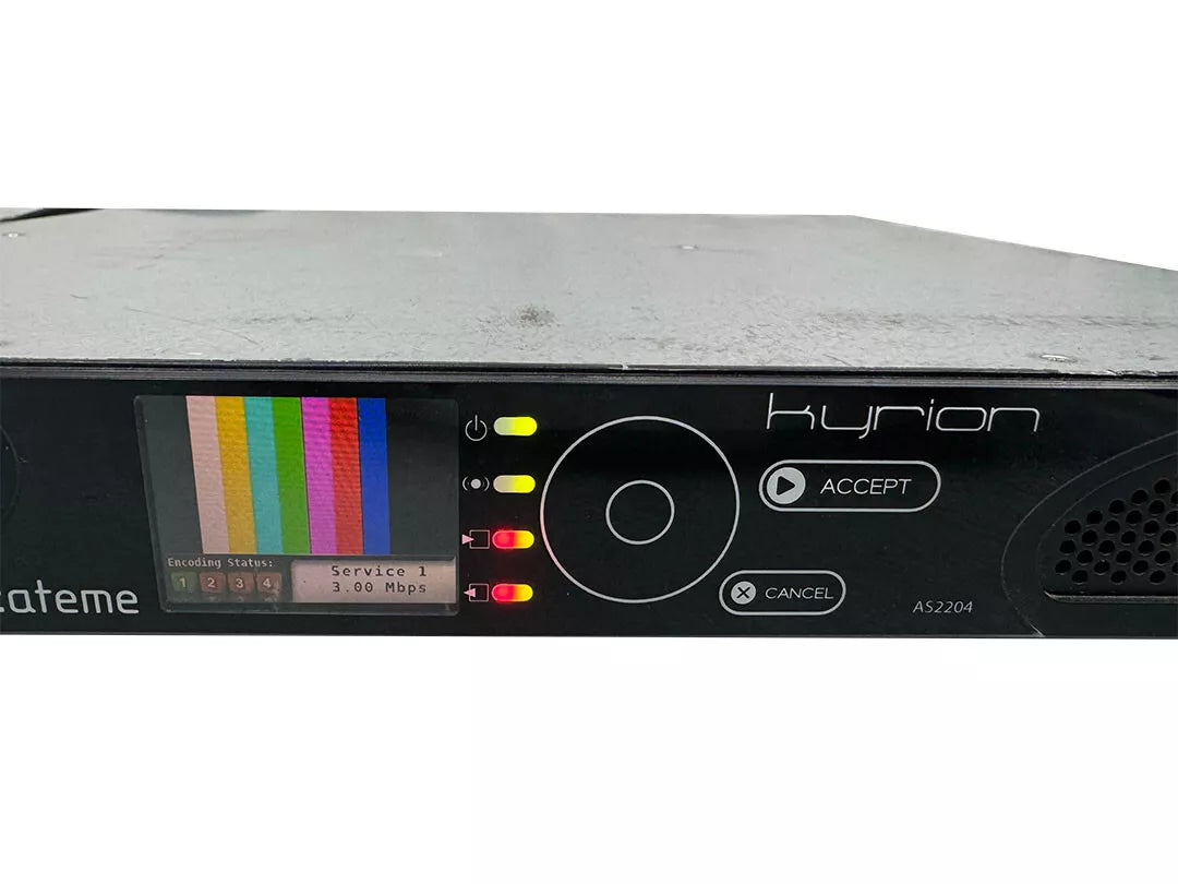 ATEME Kyrion AS2204 Multi Channel MPEG-4 AVC 4 Channel Encoder