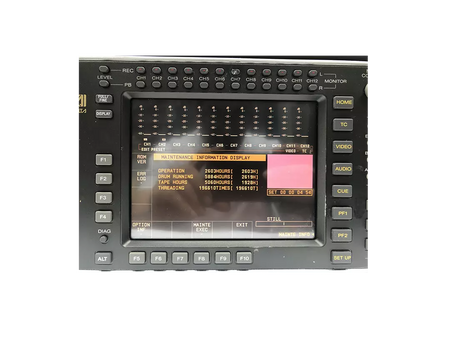 Sony SRW-5000 HDCAM SR Digital Edit Recorder DRUM Running 2619