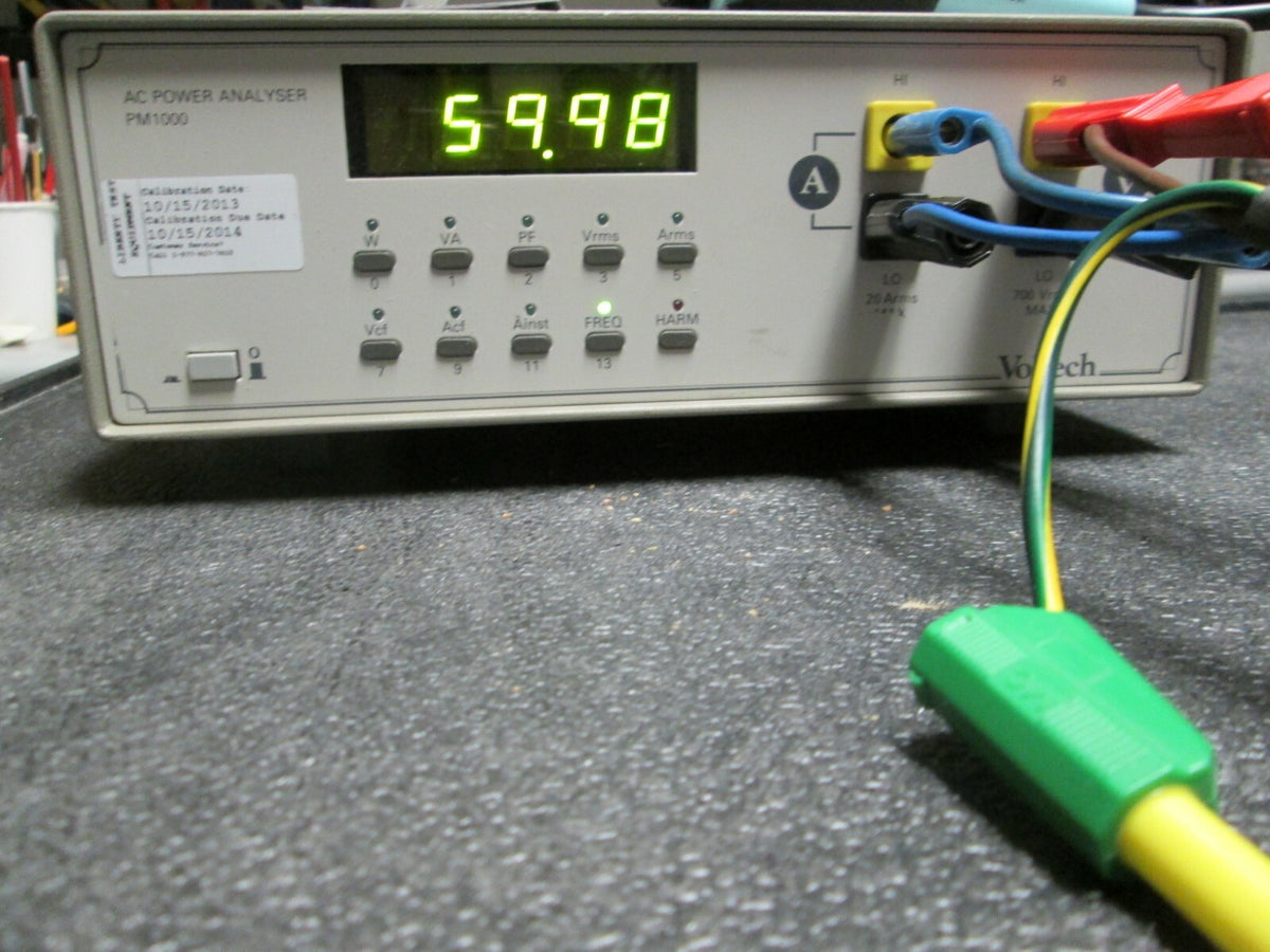 Voltech PM1000 AC Power Analyzer