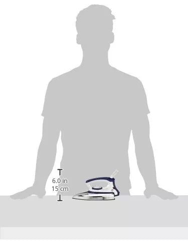 Bajaj Majesty DX-11 1000W Dry Iron with Advance Soleplate and Anti-bacterial