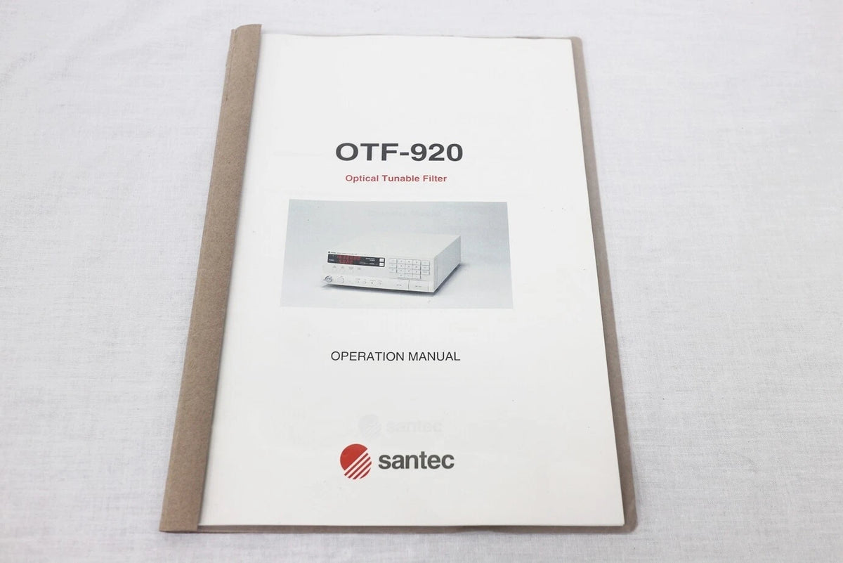 Santec OTF-920 Optical Filter 1530-1610nm
