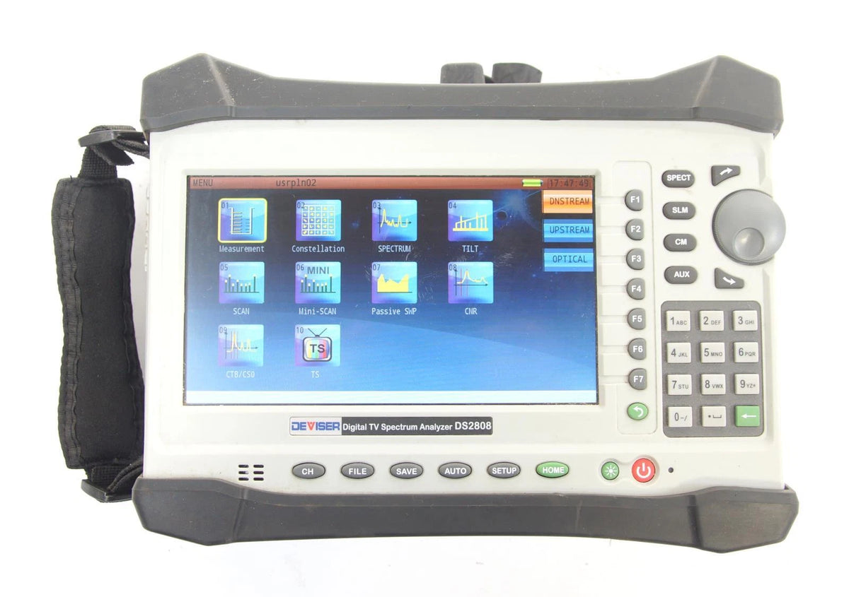 DEVISER DS2808 Cable TV Digital Spectrum Analyzer